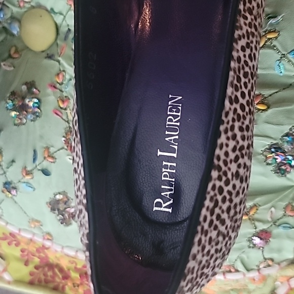 Ralph Lauren Vintage Collection Kitten Heel Pump Made in Italy Size 8 - Picture 5 of 5